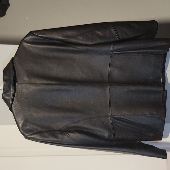 Anne Klein Leather Jacket - Picture 3 of 5